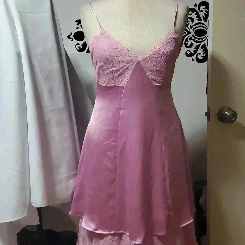 💥Gorgeous pretty in pink layered dress